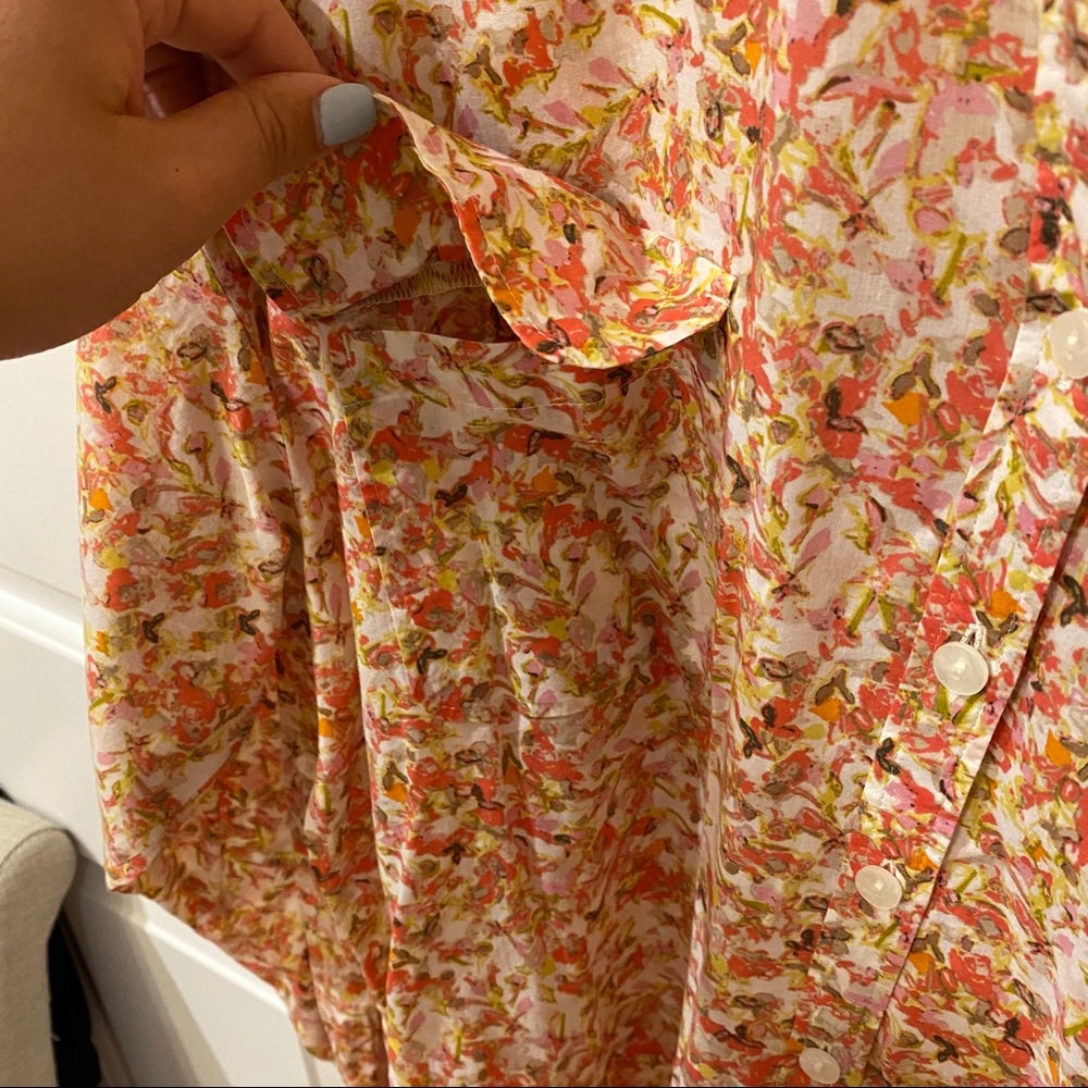 Loft Button Down Blouse - image 2